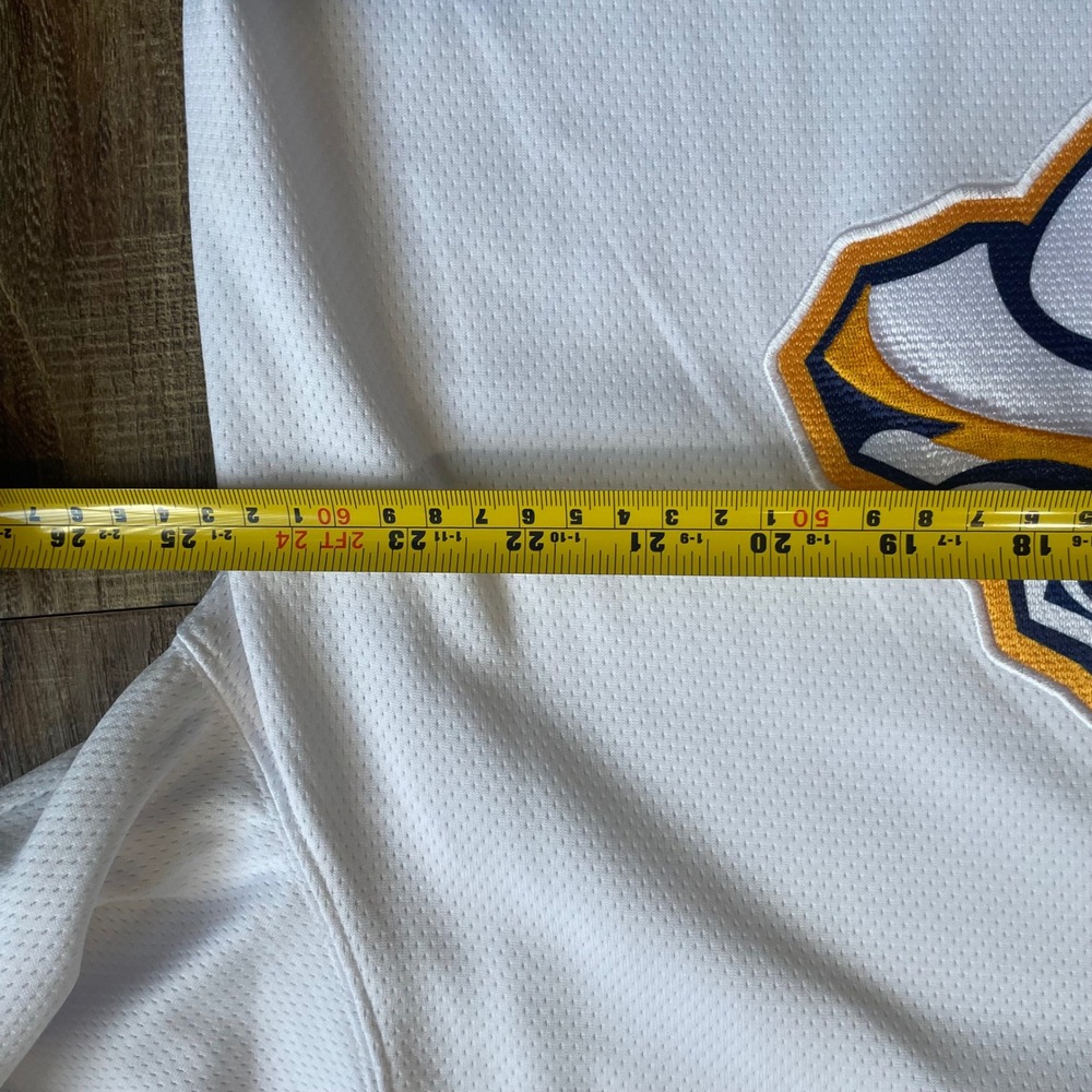 Fanatics Nashville Predators NHL Hockey Jersey Mens 3XL White Gold - Picture 7 of 9